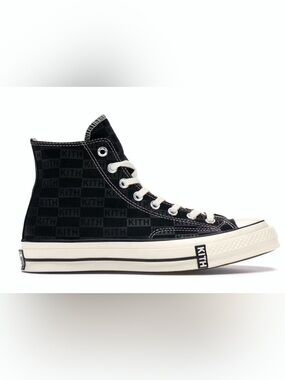 KITH CLASSICS BLACK Converse Chuck Taylor All Star 70 Hi